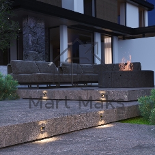 Светильник светодиодный MRL LED 1105 / Алюминий / Подсветка для лестниц