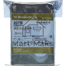 Жесткий диск HDD WD Gold 20Tb 7200rpm SATA 512Mb 3.5