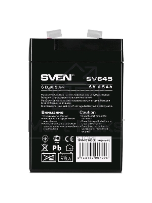 Батарея Sven SV645 (6V 4.5Ah)