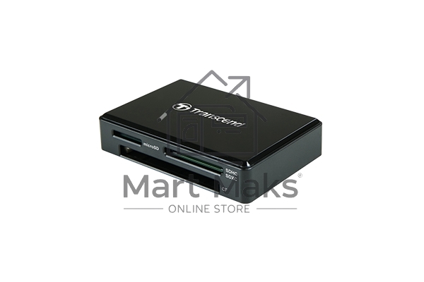 Картридер Transcend Black, All-in-One cardreader, USB 3.1 Gen 1