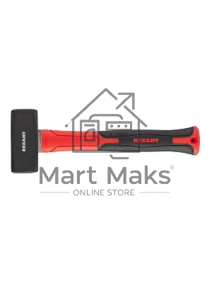 Кувалда Rexant с фибергласовой обрезиненной рукояткой 4000 г