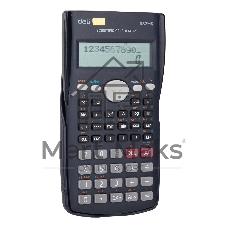 Калькулятор научный Deli ED82MS темно-синий 10+2-разр.
