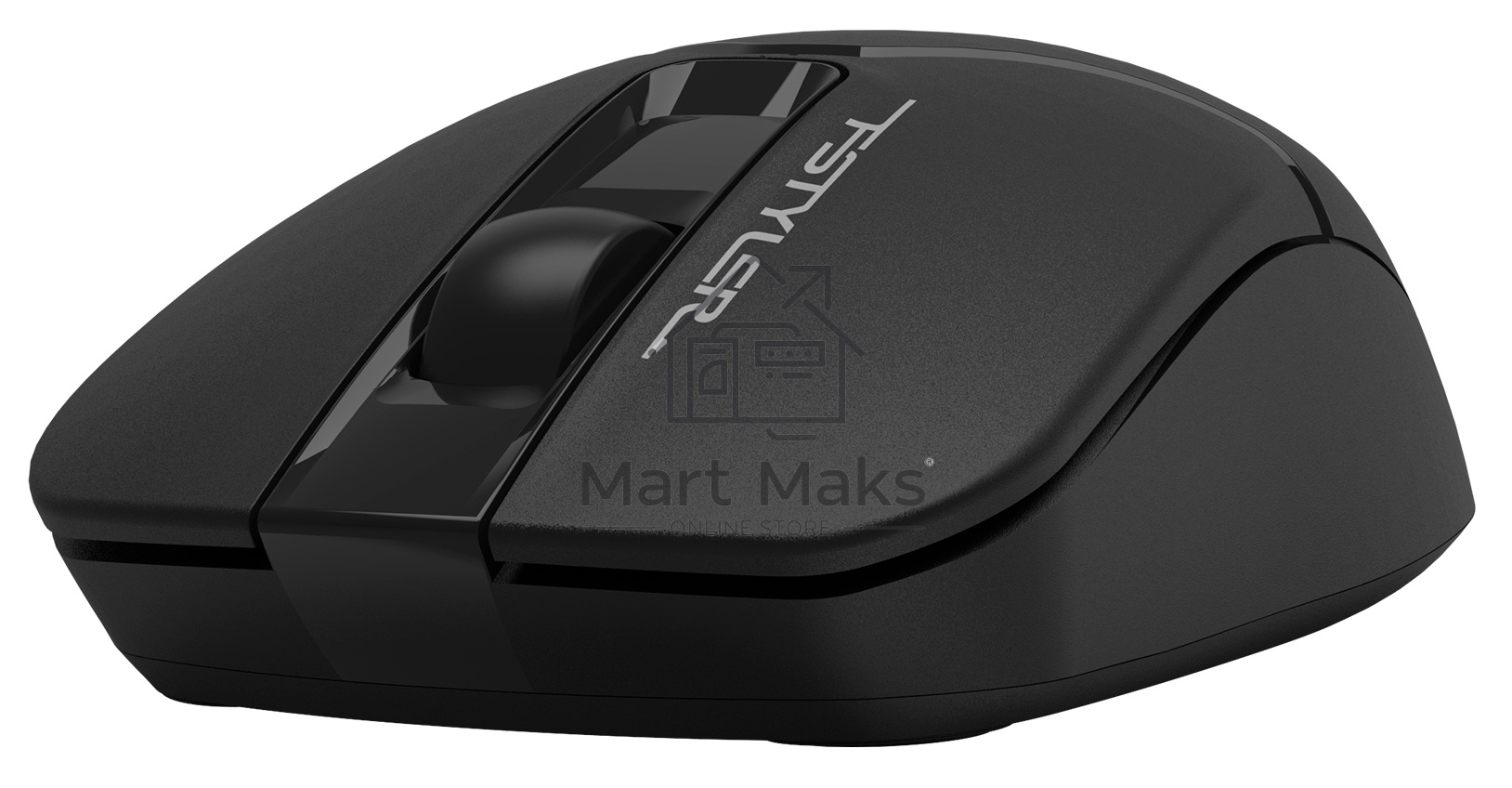 Мышь беспроводная A4Tech Fstyler FB12 черный, 1200 dpi, радиоканал, Bluetooth, USB, кнопки - 3