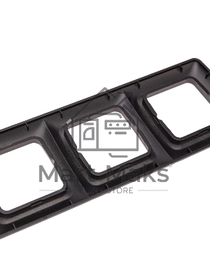 Рамка 3-я DEA горизонтальная черный Металлик KRANZ