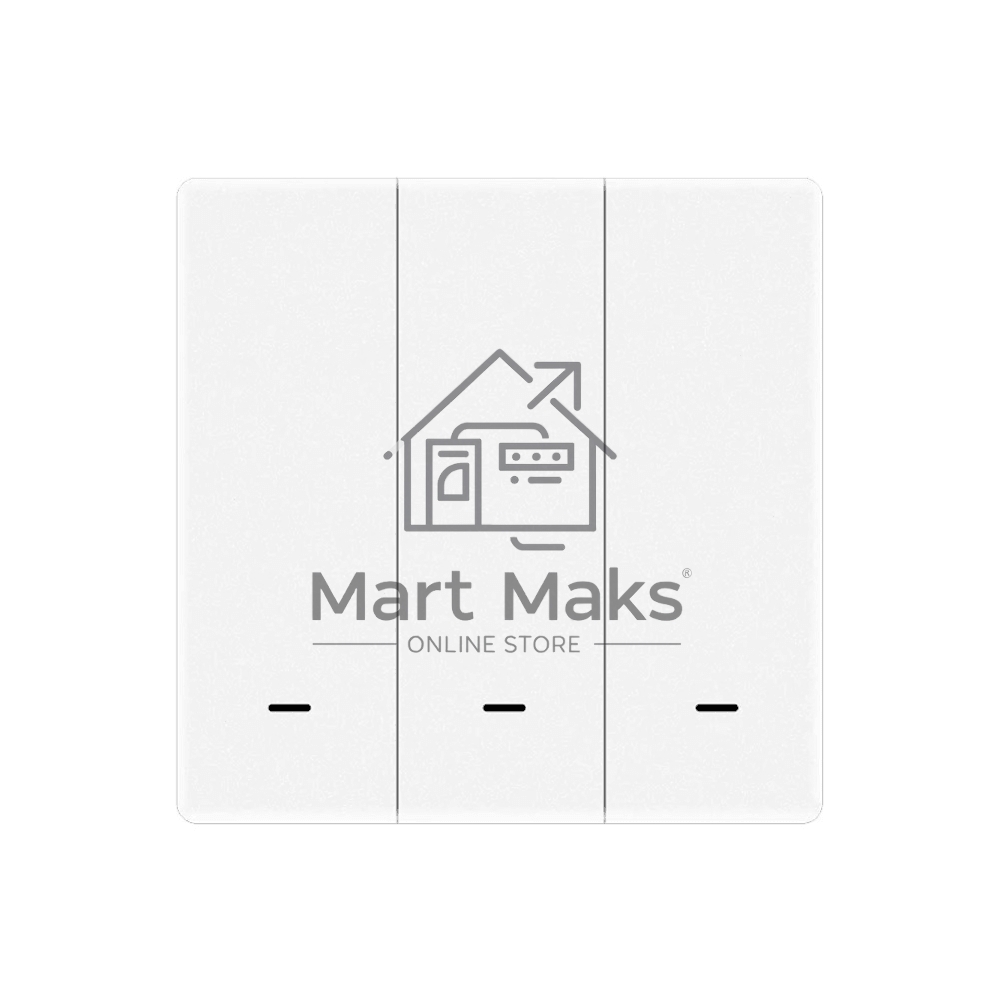 Выключатель MOES Gang Smart Switch ZS-B-EU3, Zigbee, 95-250 В