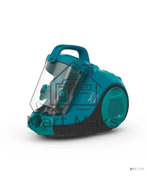 Пылесос Tefal TW2922EA бирюзовый/черный, 750/2100Вт, уборка сухая, пылесборник контейнер 1.5л