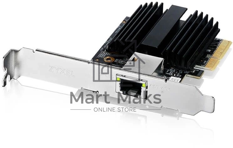 Сетевой адаптер Zyxel XGN100C, PCI Express 3.0, 1x1/2,5/5/10G RJ-45