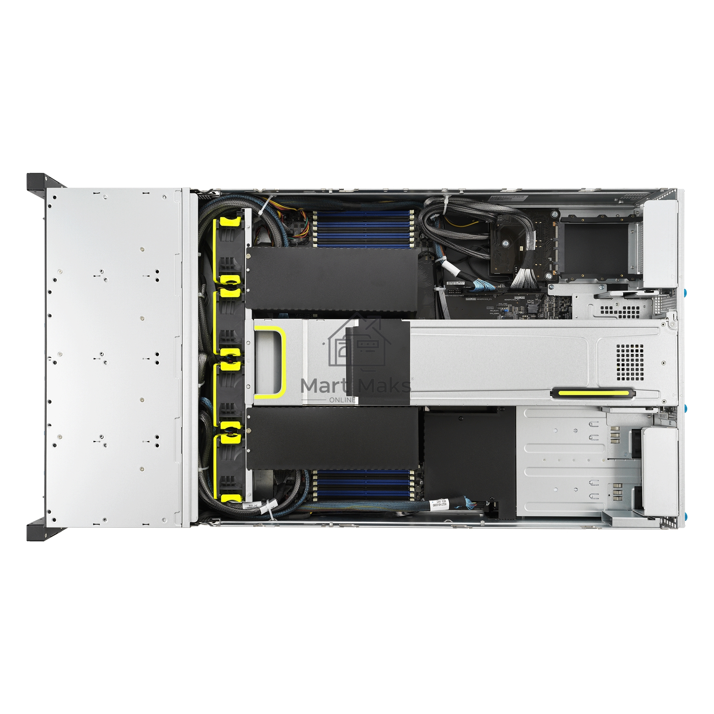 Серверная платформа ASUS RS720-E11-RS24U/10G/2.6KW/24NVMe/OCP/GPU