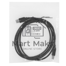 Кабель USB Defender USB 2.0 AM-BM 30AWG, никель, 5м 1