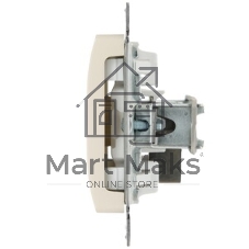 Механизм розетки TV 1-м СП Glossa 1DB беж. SchE GSL000291