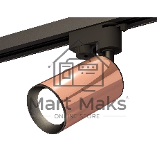 Светильник Ambrella light XT6326010 PPG/SBK золото розовое полированное/черный песок MR16 GU5.3 (A2521, C6326, N6102)