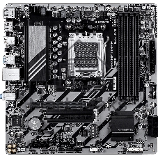 Материнская плата Gigabyte B840M D3HP, AM5, AMD B840, 4xDDR5, 4xSATA, 2xM.2, 1xPCIe 4.0 x16, 1xPCIe x1, 1xHDMI, 2xDP, 1x1Gb LAN, 1xUSB-C 5Gbps, 1xUSB-A 5Gbps, 1xUSB-A 10Gbps, 3xUSB-A 2.0, 3x3.5 мм, 7.1, mATX