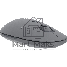 Мышь беспроводная Oklick 409MW графитовый, 1600 dpi, радиоканал, Bluetooth, USB, кнопки - 4