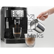 Кофемашина автоматическая DeLonghi ECAM 22.114B черный, исп. кофе - молотый/зерновой, 1.8 л, 1450 Вт, 15 бар