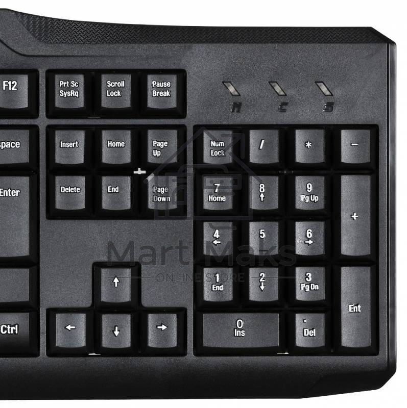Клавиатура Oklick 170M черный USB