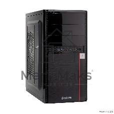 Компьютерный корпус ExeGate EX277437RUS Minitower MA-371X Black 500W, mATX (UN500, 120мм) 2хUSB+2хUSB 3.0, Audio