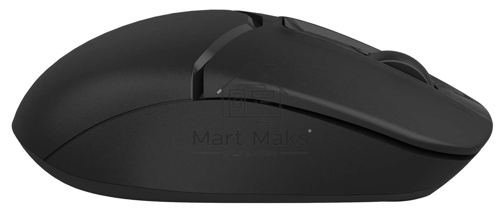 Мышь беспроводная A4Tech Fstyler FB12 черный, 1200 dpi, радиоканал, Bluetooth, USB, кнопки - 3