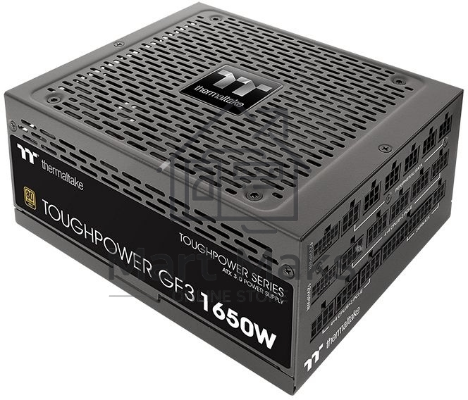 Блок питания Thermaltake ATX 1650W Toughpower GF3 80+ gold (24+4+4pin) APFC 140mm fan color LED 12xSATA Cab Manag RTL