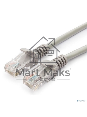 Патч-корд медный UTP Cablexpert PP10-7.5M кат.5, 7.5м, литой, многожильный (серый)