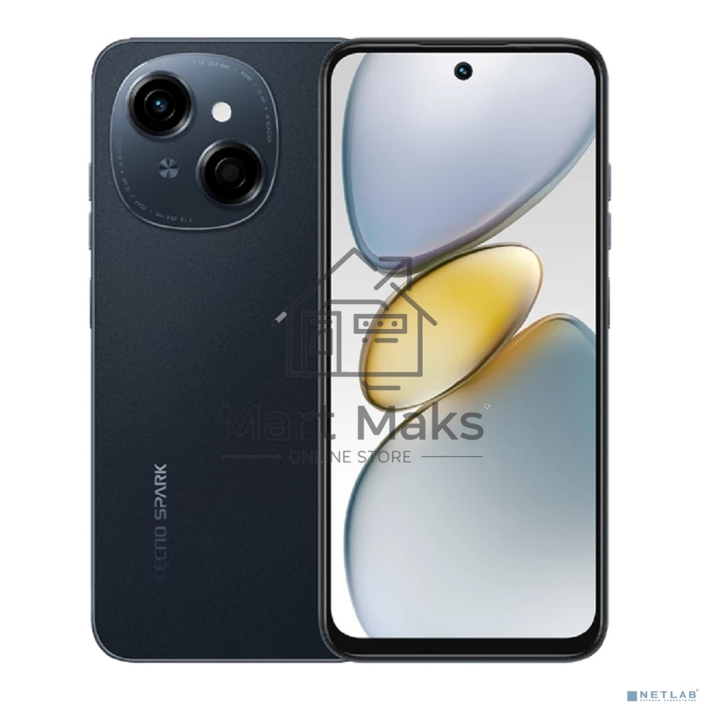 Смартфон Tecno SPARK GO 1, 3/64Gb, черный