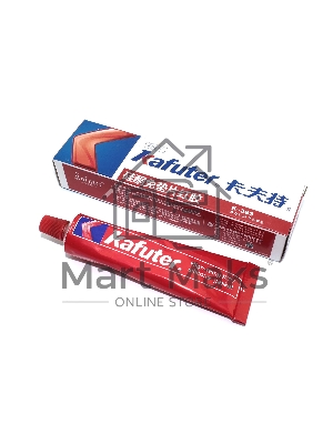 Высокотемпературный силиконовый герметик Kafuter K-383 красный 55 грамм