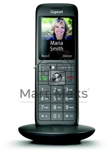 Дополнительная трубка Dect Gigaset CL660HX HSB RUS черный для CL660