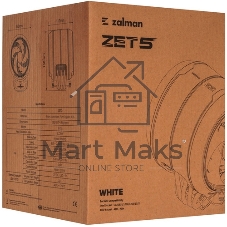 Кулер для процессора ZALMAN ZET5 белый, 5 HEAT PIPES, 4-PIN PWM, 600-2000 RPM, 30.4 DBA MAX, HYDRO BEARING, FULL SOCKET SUPPORT
