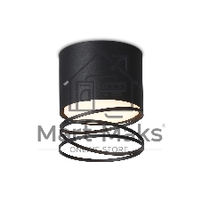 Светильник Ambrella light TN71105 BK черный GX53 max 12W D82*110