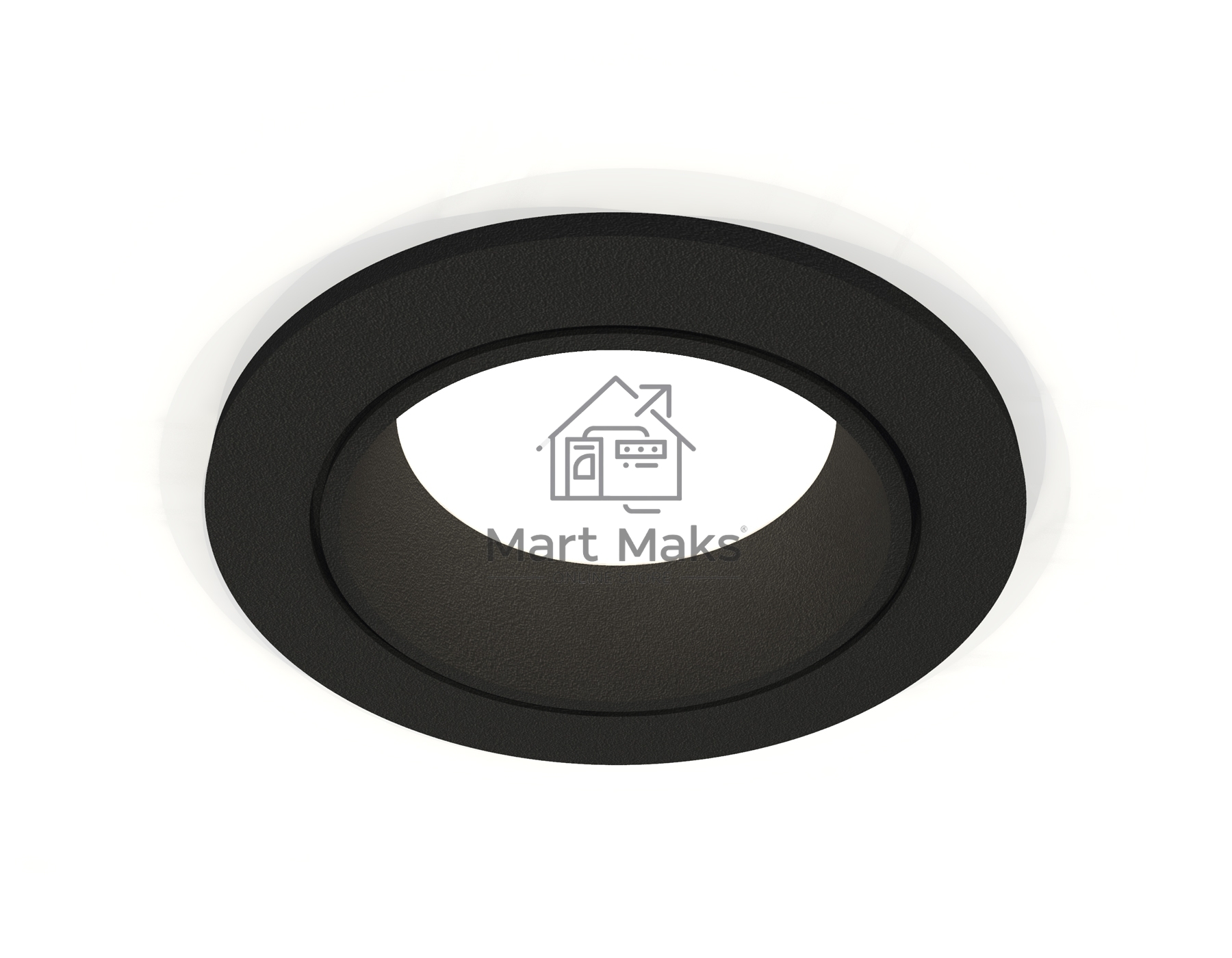 Комплект встраиваемого светильника Ambrella light XC6513002 SBK черный песок MR16 GU5.3 (C6513, N6111)