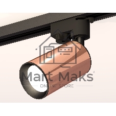 Светильник Ambrella light XT6326010 PPG/SBK золото розовое полированное/черный песок MR16 GU5.3 (A2521, C6326, N6102)