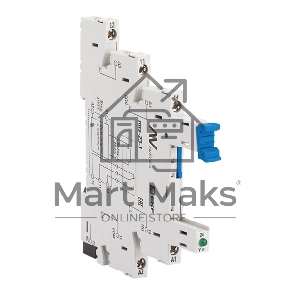 Разъем для реле РM slim 23/1 AVERES EKF rms-23-1