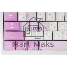 Клавиатура MSI Forge GK600 гибридная, Bluetooth, радиоканал, белый