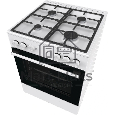 Плита газовая Gorenje GG6A10WFFM белый, конфорок 4 шт, духовка 72 л, 60 см x 85 см x 60 см
