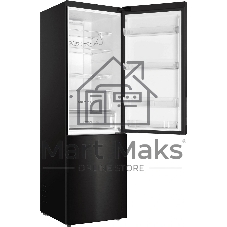 Холодильник Haier C4F740CBXGU1 черный двухкамерный 286/115л морозилка снизу, No Frost