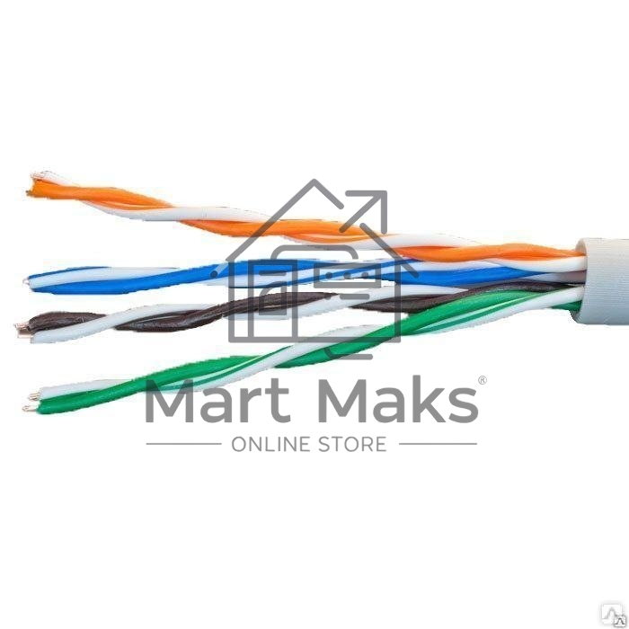 Кабель UTP 4х2х24AWG кат.5 омедн. (м) Net.on 01-0302