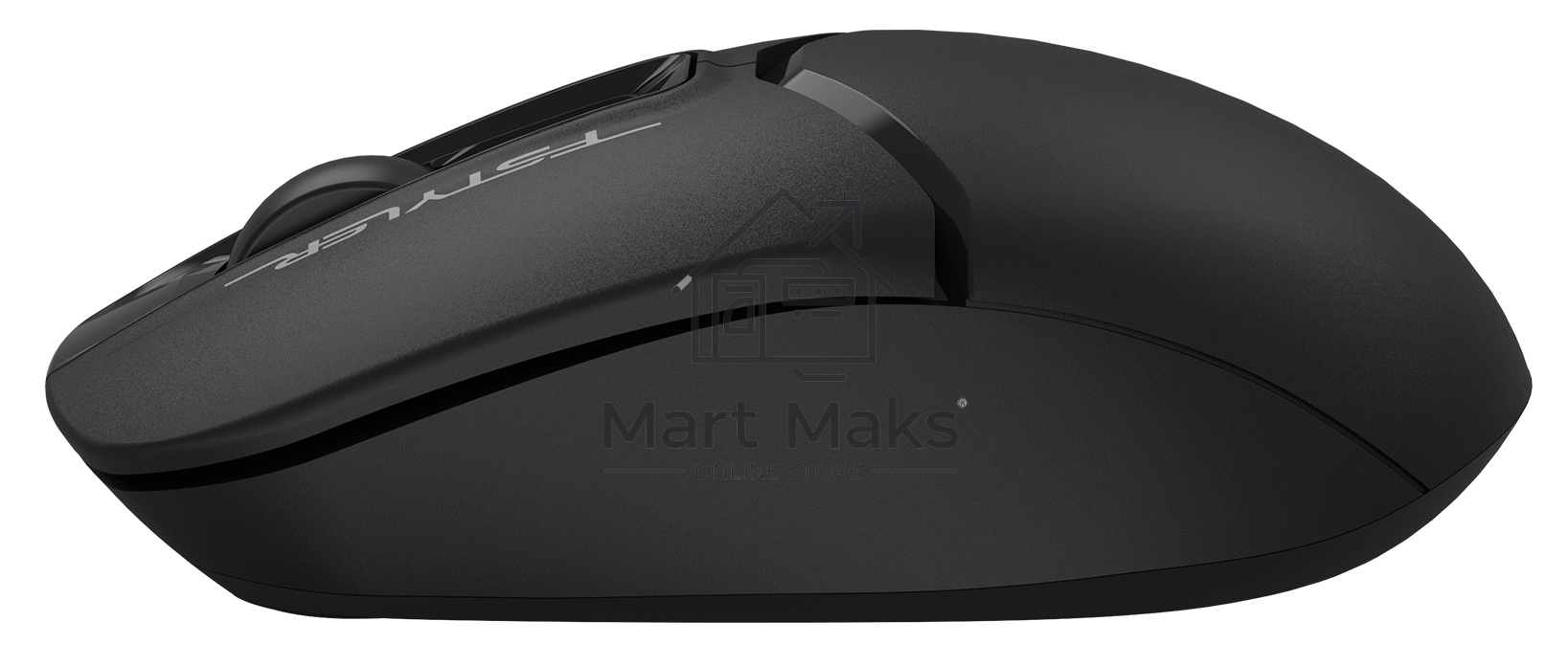 Мышь беспроводная A4Tech Fstyler FB12 черный, 1200 dpi, радиоканал, Bluetooth, USB, кнопки - 3