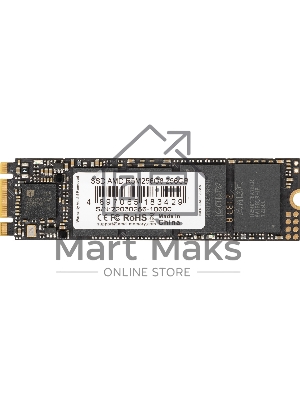 Накопитель SSD AMD Radeon R5M256G8, 256Gb, M.2 2280, SATA III, R/W 555/450