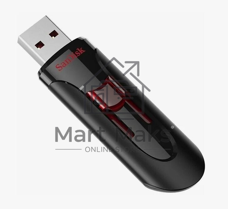Флешка USB R/W R/W Sandisk 32Gb Cruzer Glide SDCZ600-032G-G35 USB3.0 черный