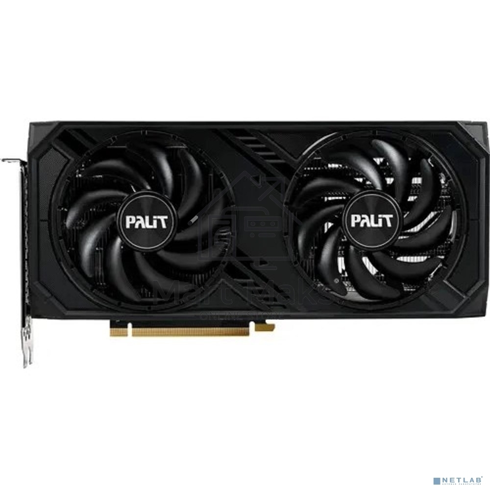 Видеокарта Palit PA-RTX4070 DUAL OC 12GB 12288Mb 192 GDDR6X 1920/21000 HDMIx1 DPx3 HDCP Ret