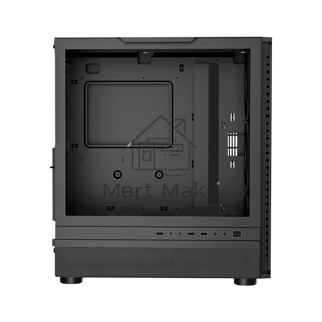 Компьютерный корпус  PCCooler ME200 MESH BK, Mesh Full Tower, черный, TG, SPCC, 3x120mm ARGB E-ATX, ATX, mATX, mITX 180/380/220mm 4x2.5