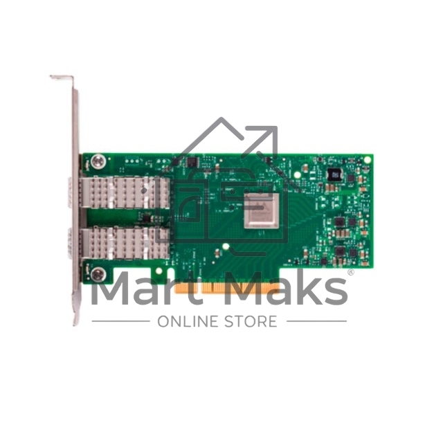Сетевая карта ConnectX-4 Lx EN network interface card, 25GbE dual-port SFP28, PCIe3.0 x8, tall bracket, UEFI Enabled, ROHS R6