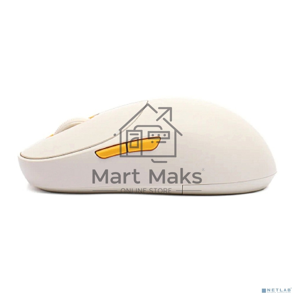 Мышь беспроводная Xiaomi Wireless Mouse 3 белый, 1200 dpi, радиоканал, Bluetooth, USB, кнопки - 5