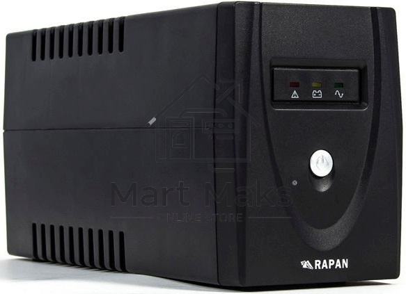 Источник бесперебойного питания RAPAN-UPS 600 220В 600В.А/350Вт меандр с АКБ 7А.ч интерактивный Бастион 739