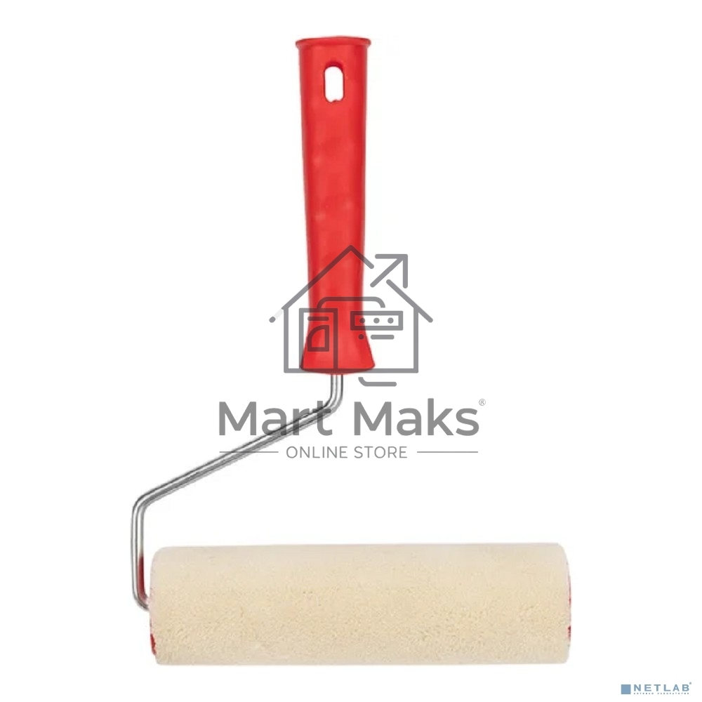 Валик Rexant велюр, ворс 5 мм, ширина ролика 180 мм, Ø 42 мм, бюгель 6 мм