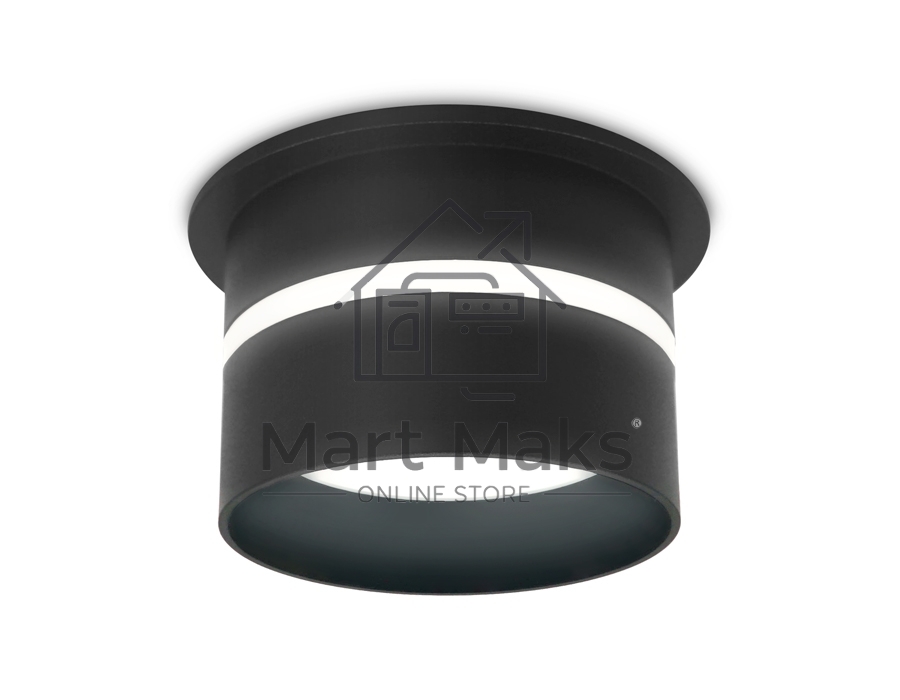 Светильник Ambrella light TN196 BK/S черный/песок GU5.3 D70*60