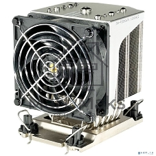 Кулер Ablecom ACL-S41130 серебристый 90 мм алюминий/медь 4700 об/мин, 46 дБ, 4 pin, 400 Вт, 124.5 мм