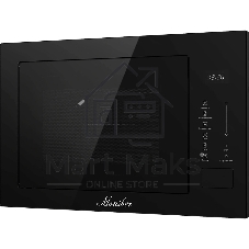 Встраиваемая микроволновая печь MONSHER MMH 1025 Noir черный, 25 л, 850 Вт, переключатели - сенсор