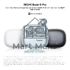 Наушники TWS Xiaomi Redmi Buds 8 Pro голубой, внутриканальные, Bluetooth, активное шумоподавление, до 8 ч