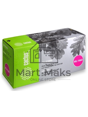 Картридж лазерный Cactus CS-S1660S черный (1500 стр.) для Samsung ML-1660/1665 SCX-3205