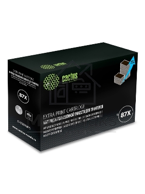 Картридж лазерный Cactus CS-CF287X-MPS черный (24000 стр.) для HP LJ M506dn/M506n/M506x